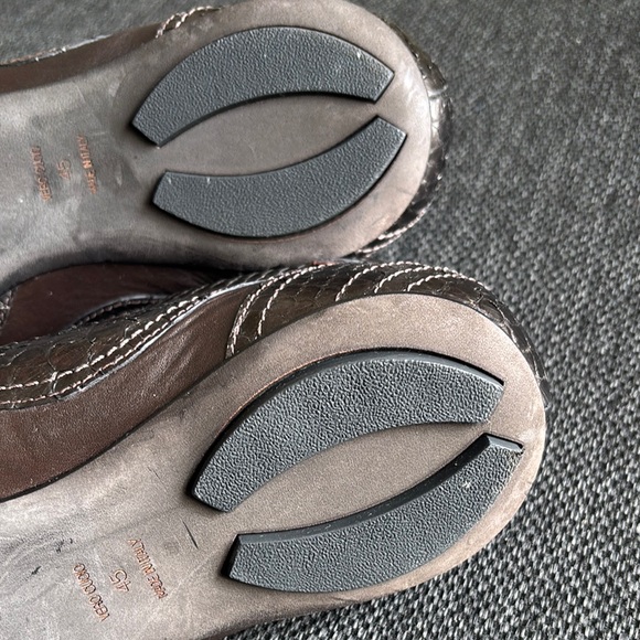 Men's Brown Leather Casual Shoes - Picture 10 of 16